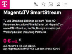 SmartStream-Aktion bei MagentaTV